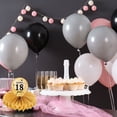 thumbnail image 4 of Centros de mesa de decoración de cumpleaños de 50 años para decoraciones de fiestas de cumpleaños (Negro + Tono Dorado), 4 of 5
