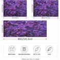 thumbnail image 7 of GZHJMY Spring Lilac Purple Floral Satin Silk Pillowcase for Hair and Skin, Lightweight Soft Standard Size Pillow Cases, Cooling Pillow Covers with Envelope Closure 20x40in Home Decor, 7 of 7