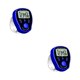 thumbnail image 4 of Injueey Contador de punta de dedo de de marcador de puntada mini con luz LED Pantalla digital electrónica LCD Temporización de conteo para tejido Azul 4.5*3.5*1.2 cm 2piezas, 4 of 5