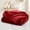 Burgundy, variant on Moonlight20015 Plush Throw Gray Fleece Blanket Super Soft Warm & Lightweight Ideal for All Seasons