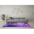 thumbnail image 3 of Ahgly Company Indoor Rectangle Oriental Purple Industrial Area Rugs, 8' x 12', 3 of 4