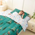 thumbnail image 4 of Erosebridal Happy Camping Twin Comforter Sets 3-Piece for Kids Teens,Boys Girls Cartoon RV Car Animal Deers Bedding Set,Breathable Home Decor, 4 of 6