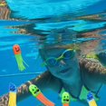 thumbnail image 3 of Pulpo Piscina Buceo Niños Juguetes Pulpo Baño Juguetes Piscina Submarina Juguetes Con Cara Divertida Para Niños 3 Piezas Speravity HA018494-00, 3 of 5