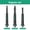 3 (center punch + triangular chisel + flat chisel), variant on 2pcs/3pcs/5pcs Through-Hardened Chisel Set, Chrome Vanadium Steel, Sharp And Durable, Non-Slip Comfortable Handle, Stonemasonry Grooving Chisel, Hand Chisel, Iron Splitter Stone Tool Flat Shovel