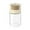 Z2-D, variant on Glass Salt Container, Ongmies Seasoning Jar Set with Labels – Household Glass Jars with Retractable Lids, Sealed Wet-Proof Shakers for Salt & Spices, Glass Seasoning Jars