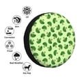 thumbnail image 4 of Goofa Broccoli Vegetables Pattern Universal Tire Cover for Jeep, SUV, Truck, and Trailer – Waterproof, UV-Resistant,Easy to Install, Fits 14"-17" Tires-17 inch, 4 of 6