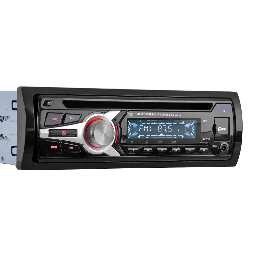 Universal Car CD DVD MP3 Player Stereo Radio Audio Player with FM Aux