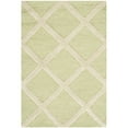 thumbnail image 2 of SAFAVIEH Cambridge Kenneth Geometric Diamonds Wool Runner Rug, Light Green/Ivory, 2'6" x 12', 2 of 10