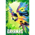 thumbnail image 4 of Bahamas, Macaw Flying in Jungle Scene, Vector Geometric (1000 Piece Puzzle, Size 19x27, Challenging Jigsaw Puzzle for Adults and Family, Made in USA), 4 of 4