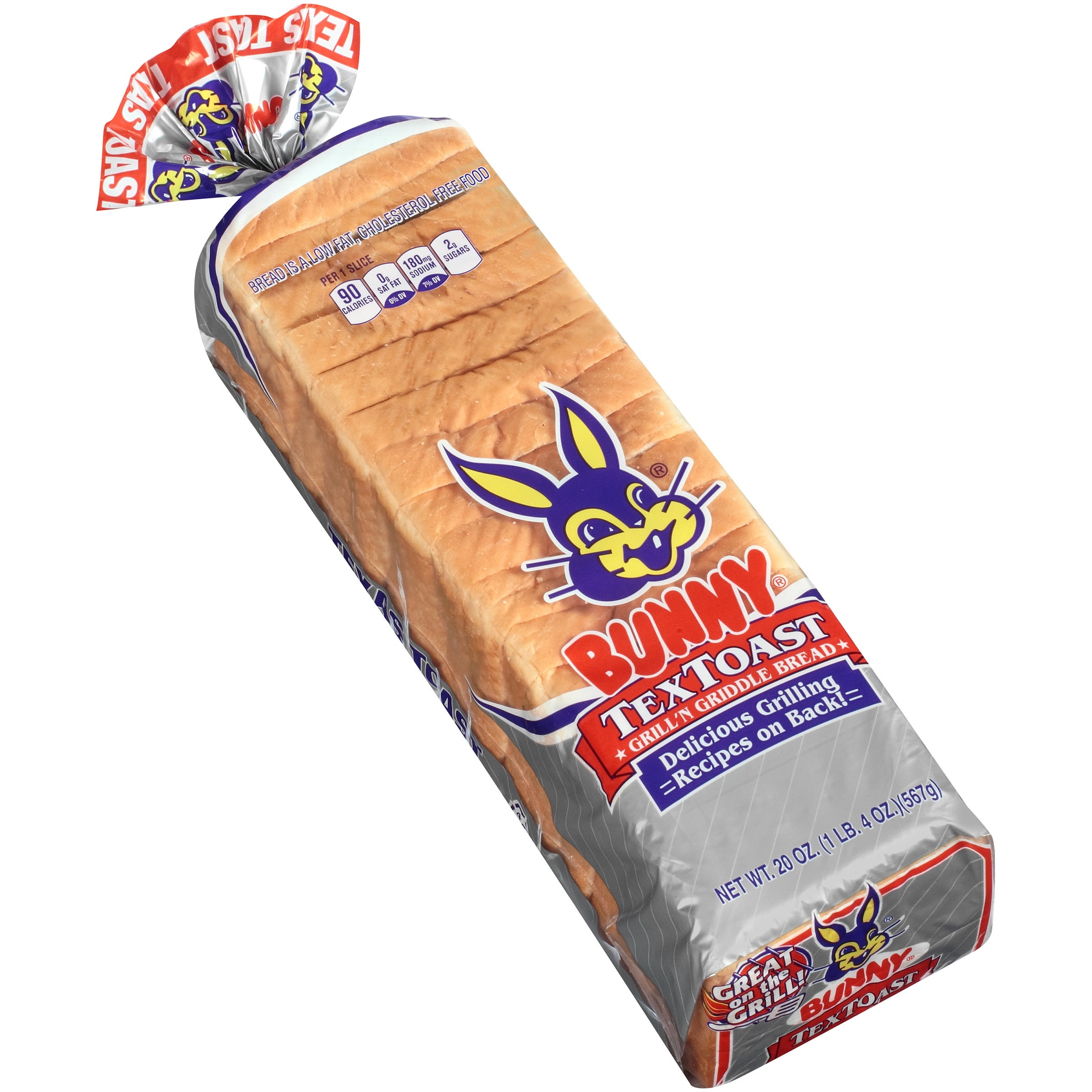Bunny Texas Toast, Thick Sliced White Bread, 20 oz, Loaf, Shelf-Stable