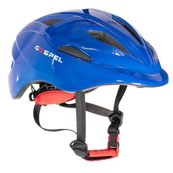 Casco bicicleta Gospel Sl712 talla S Con luz Azul negro