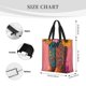 thumbnail image 3 of Easygdp Cowboy Boots With Flowers Bolsa Tote para Mujer, Bolso de Hombro para Trabajo, Playa, Viajes, Compras y Supermercado, 3 of 7