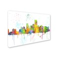 thumbnail image 2 of Trademark Fine Art "Jersey City New Jersey Skyline Mclr-1" Canvas Art by Marlene Watson, 2 of 3