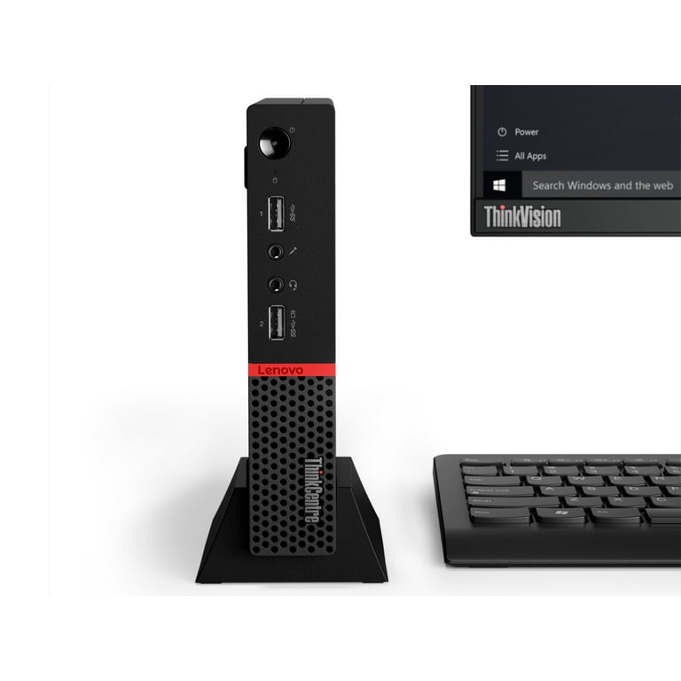Lenovo ThinkCentre M715q Tiny Desktop, AMD Quad-Core Ryzen 5 PRO