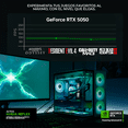 thumbnail image 4 of Computadora Gamer Completa DXT GAMING NVIDIA GeForce RTX 5050 Intel Core Ultra 5 225F 32GB DDR5 SSD 1TB Monitor 27 165Hz Sistema Liquido WIFI BT W11 Silver gaming estable, 4 of 6