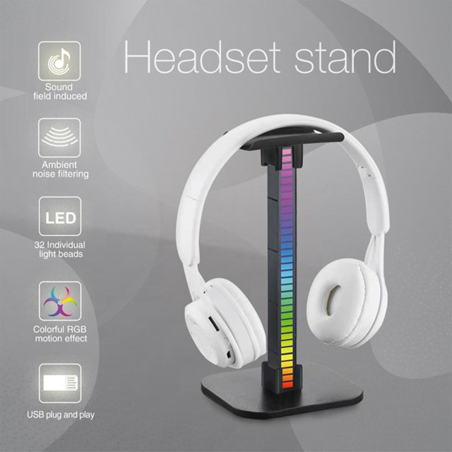 Accesorios De Soporte Para Auricures Para Juegos Regalo Para Gamer RGB Lighting Holder