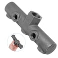 thumbnail image 3 of Air Compressor Pump Parts Heavy Duty 1/2 Female and Male Thread Iron Six-Way Cross Bracket for Stable Support Easy Installation, 3 of 9