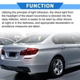 thumbnail image 3 of Reflector de Parachoques Trasero Lado Derecho No.63147842956 para BMW 528i 2012-2016 Rojo, 3 of 7