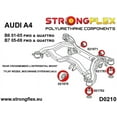 thumbnail image 2 of PU Rear Diff Mount - Rear Bushing fits Audi A4 B6 01-05 Quattro, 2 of 2