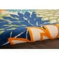 thumbnail image 6 of Nourison Aloha Indoor/Outdoor Multicolor 5'3" x 7'5" Area Rug, (5' x 8'), 6 of 12