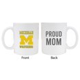thumbnail image 1 of R & R Imports MUG-C-MIC20 WMOM Michigan Wolverines Proud Mom White Ceramic Coffee Mug, 1 of 1
