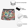thumbnail image 3 of Yiaed Cute Nautical Print Men's Soft Cotton Boxer Shorts Breathable Boxers Underwear Moisture-Wicking Underwear Stretch Boxer Briefs for Man-XX-Large, 3 of 5