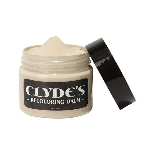 Clyde's™ Leather Recoloring Balm Non Toxic Leather Color Restorer for Furniture, Car Seat
