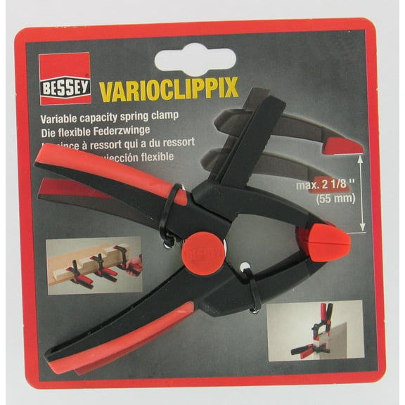 Bessey Spring Clamp,6 1/2 in L,4 in Jaw Opening XV5-100