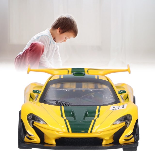 Sports Car Model,1:32 Scale Simulation Car Alloy Diecast Metal Model Cars For 3+ Boys