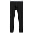 thumbnail image 5 of TANBOM Men's Bamboo Viscose Thermal Pants Comfortable Warm Stylish Elasticity Breathability Black XL, 5 of 6