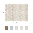 thumbnail image 3 of SIXHOME 9'x12' Area Rugs for Living Room Washable Rugs Boho Large Area Rug Modern Geometric Neutral Living Room Rug Carpet Soft Rugs for Bedroom Dining Room Office Home Decor Taupe, 3 of 8