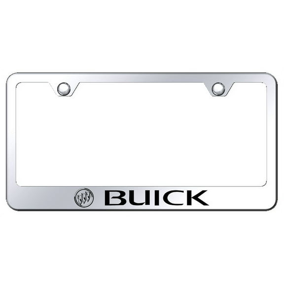 Au-TOMOTIVE GOLD Buick Laser Etched Frame - Mirrored