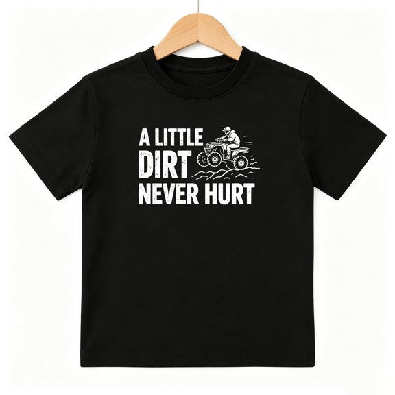Offroad ATV Quad Boys Graphic Tees Outdoor Dirt Kids T-Shirt 100% Cotton Short Sleeve Tops Ages 4-13Y