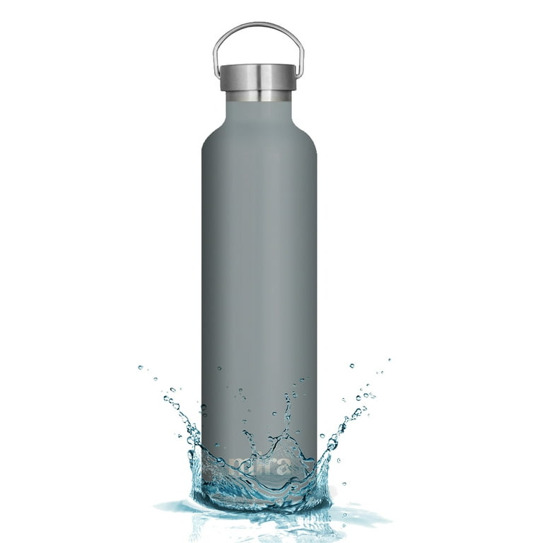 SALE: Ultra High Quality Stainless Steel Vacuum Thermos Bottle (34 oz.)  Keeps Content Hot/Cold for 6 Hours