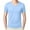 Light Blue 1, variant on XuJwPNcy Athletic T Shirts for Men Quick Dry Gym Workout Running Sport Moisture Wicking Short Sleeve Crewneck Tees