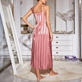 thumbnail image 4 of iHPH7 Silk Nightgown and Robe Set Pajama Sets for Women 2 Piece Long Nightgowns for Women Robe Sets for Women's Sleepwear, A L, 4 of 8