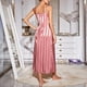 thumbnail image 3 of Gibobby Bata mujer invierno de satén a rayas de Color sólido para mujer, ropa de dormir Sexy para mujer, conjunto de pijama de 2 uds(A,G), 3 of 4