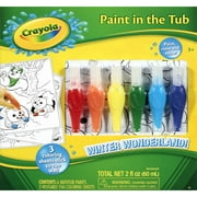 Crayola Paint in the Tub Set, Winter Wonderland