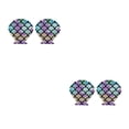 thumbnail image 4 of Sonducket 1 par de empanadas para pezones, pétalos de satén brillantes, conjunto elegante de protección para los senos, suministros de estilismo caparazón 2piezas Sonducket CBP393424, 4 of 5