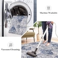 thumbnail image 2 of Moroccan Trellis Washable Rug, Kitchen Rugs for Entryway Bathroom, Non-Slip Indoor Door Mat Ultra-Thin, Small Oriental Throw Carpet for Bedroom Entry, 2 of 5