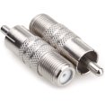 thumbnail image 1 of EcoNesxp T TV Coaxial Antenna Adapter F RF Connector Plug to, 1 of 4