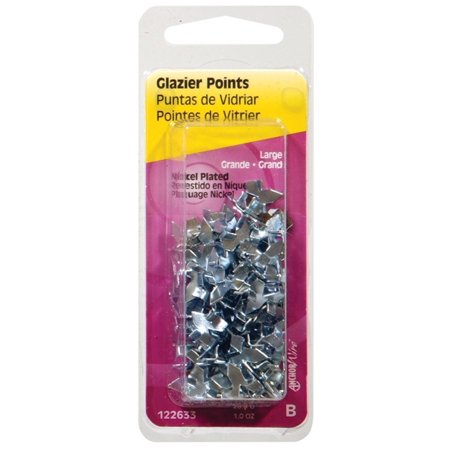 

Hillman Glazier Points Large Card Pack of 6