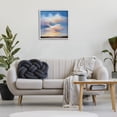 thumbnail image 2 of Stupell Industries Luminous Sunset Clouds Landscape & Nature Painting White Framed Art Print Wall Art, 24 x 24, 2 of 8