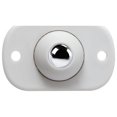 thumbnail image 1 of Ruedas giratorias autoadhesivas Mini ruedas giratorias Pasta de acero inoxidable Rueda universal Rotación de 360 ​​grados Polea adhesiva (4 piezas, blanco), 1 of 5
