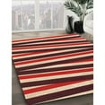 thumbnail image 3 of Ahgly Company Tapis d'Intérieur Lavable en Machine Carré Transitionnel Rouge Canneberge, 8 Pieds Carré, 3 of 7