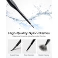 thumbnail image 5 of JusArt 24-Piece Detail Paint Brush Set, Miniature Paint Brushes for Models, Acrylic Oil Watercolor, Professional Fine Detail Brushes for Adults & Miniature Painters, 5 of 7