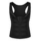 thumbnail image 4 of Chaleco deportivo moldeador abdominal de color liso para hombre, traje sauna - Material PU, ajuste compresivo, entrenamiento/tonificación - Diseño sexy de malla, 4 of 5