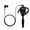 Black, variant on Fnochy Wireless Bluetooth Headset for Gaming PS3 Phone HSP HFP, Lightweight Comfortable Ear Hook Design, Long Battery Life up to 120 Hours, Crystal Clear Sound with Noise Cancelling Mic