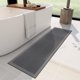 thumbnail image 1 of Alfombra de baño YIHOUSE, ultrafina, superabsorbente, de secado rápido, color gris claro, 1 of 6