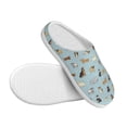 thumbnail image 3 of Lsque Cartoon Doodle Puppy Pattern Womens Comfort Cotton on Scuff With Memory Foam and Anti-skid Sole Slipper-42/43, 3 of 7